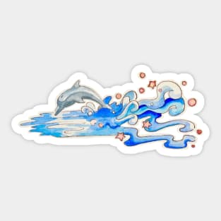 Dolphin Sticker